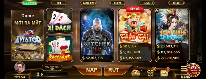 Tận hưởng kho game cực khủng tại Vinbet