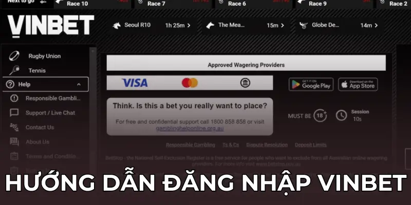 Một số lưu ý khi thực hiện quá trình đăng nhập Vinbet